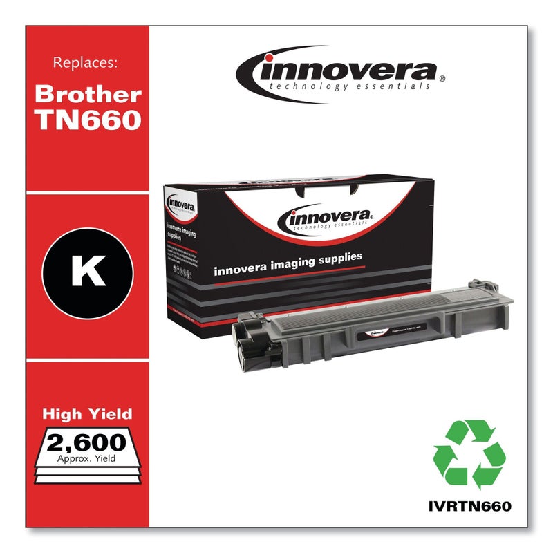 Innovera IVRTN660 Remanufactured High-Yield Toner - Black - Image 2